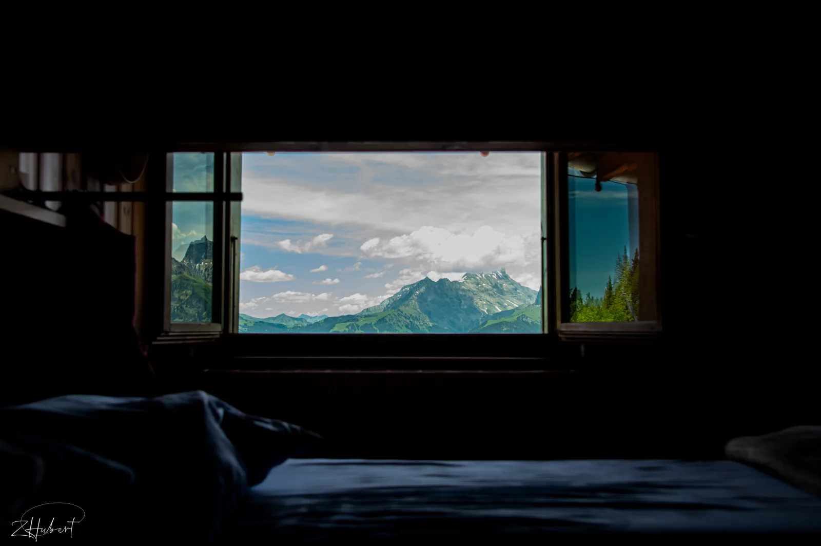 Réveil face aux Diablerets
