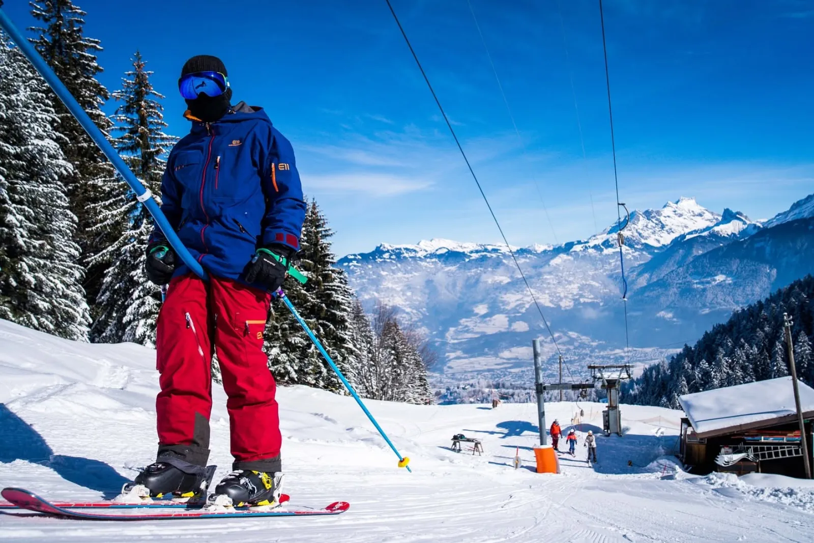 Piste de ski, Télégiettes