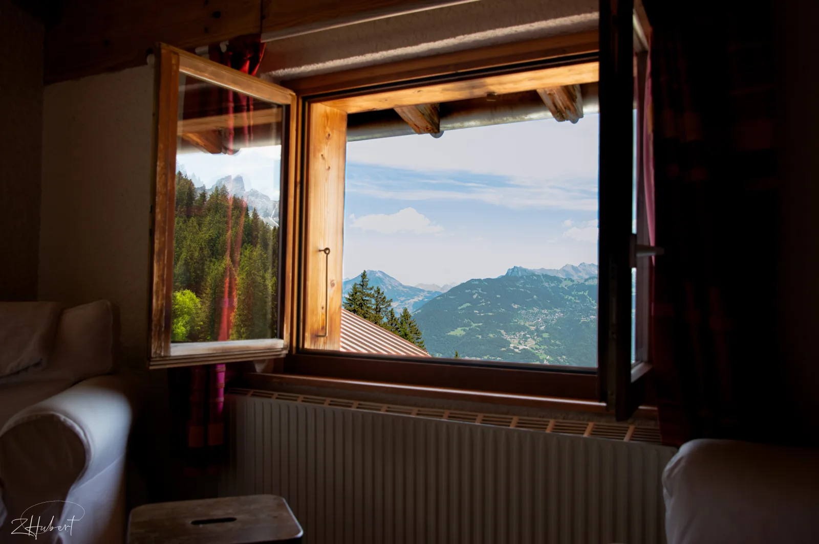 Vue depuis la fenêtre